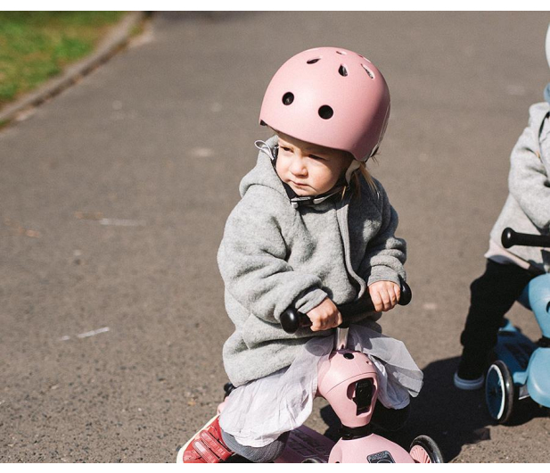 Scoot & Ride Kask Ochronny XXS-S dla dzieci 1-5 lat Rose - 580279 - zdjęcie 6